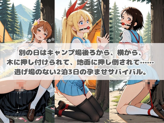 ヤリサー合宿全員生ハメで孕ませ決定戦 ニ〇コイ 1|輪●待機所 サンプル画像 2