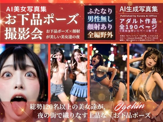 お下品ポーズ撮影会｜くらたAIオフィス