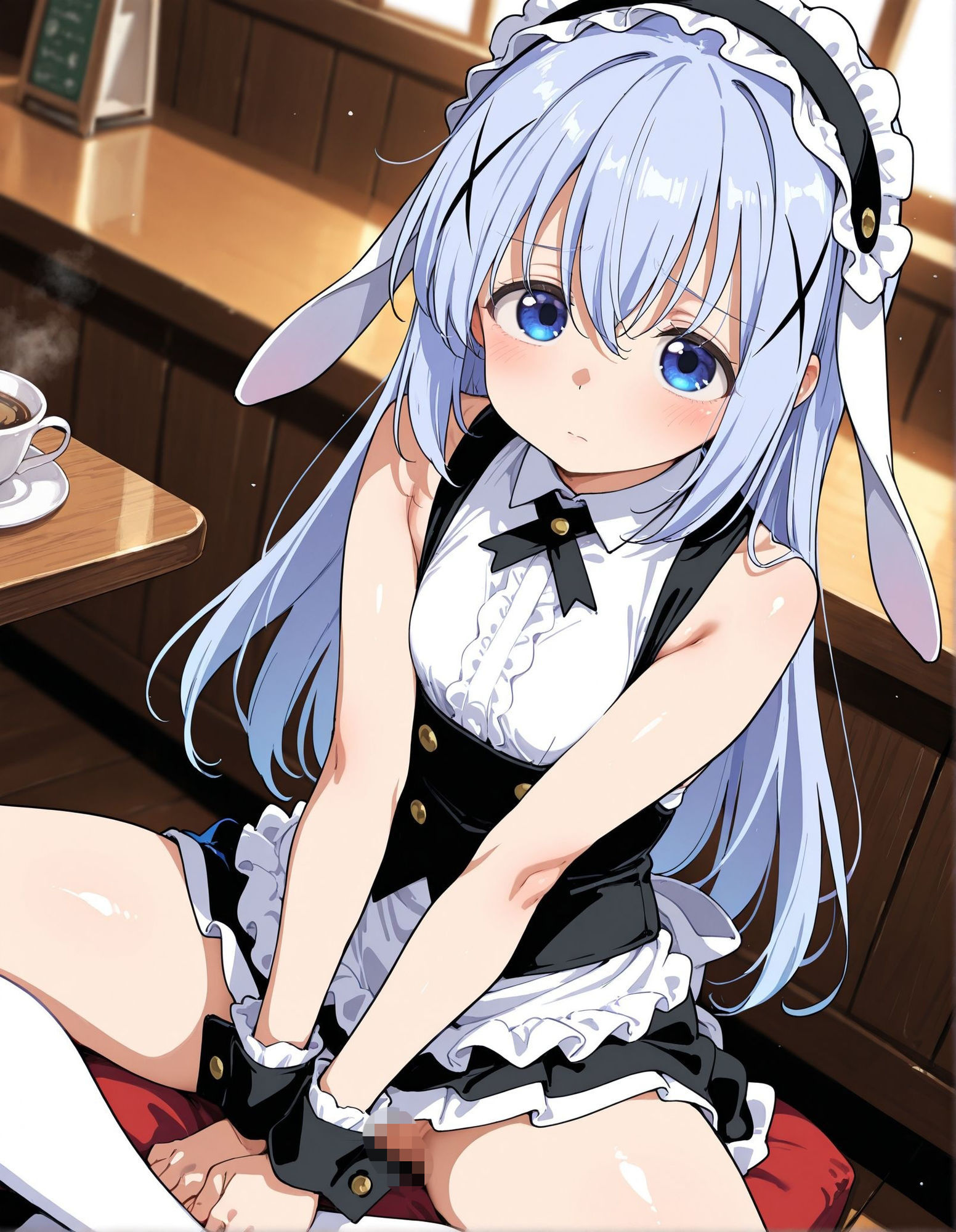 ご〇うさ メイド喫茶で処女喪失!?|ゆめなか惰眠工房 サンプル画像 7