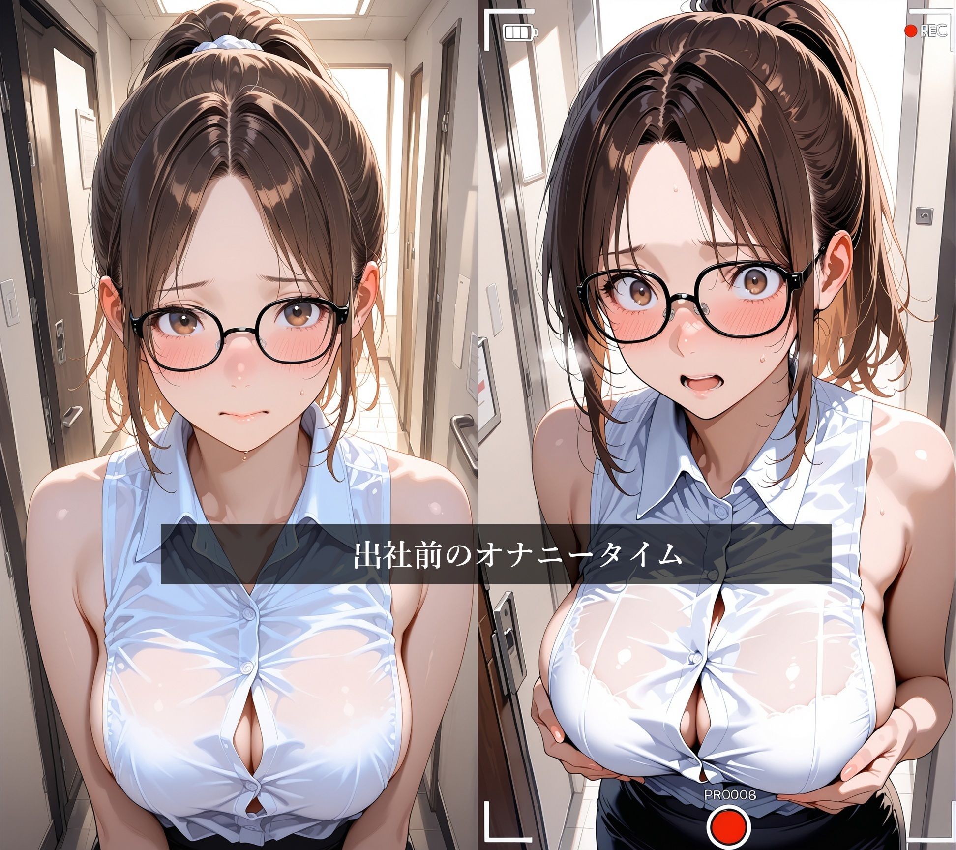 弱気なあの娘が勇気を振り絞ってオナニーを見せてくれるそうです|ヨワキノコスキー サンプル画像 2