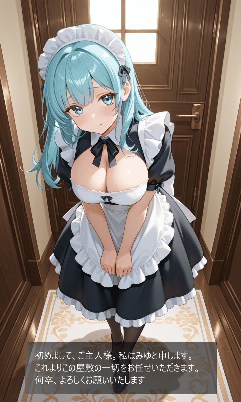 ご主人様の専属メイド -妊娠するまで調教されました-|クリームアップル サンプル画像 1