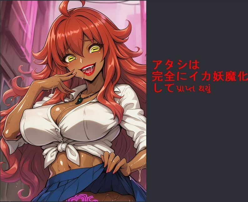 アツイミゾレ〜退魔剣士の完全妖魔化悪堕ち〜｜かしわぎ サンプル画像 7