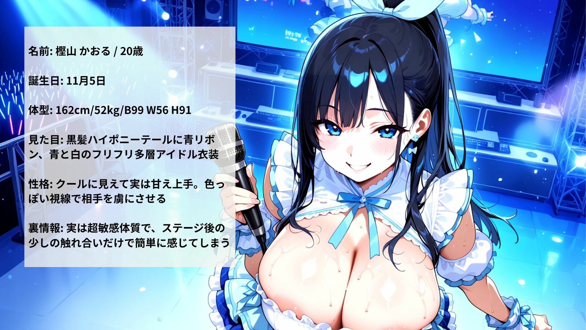 巨乳地下アイドル裏営業〜ステージ後汗だくセックス流出映像〜|月見どらいばー サンプル画像 4