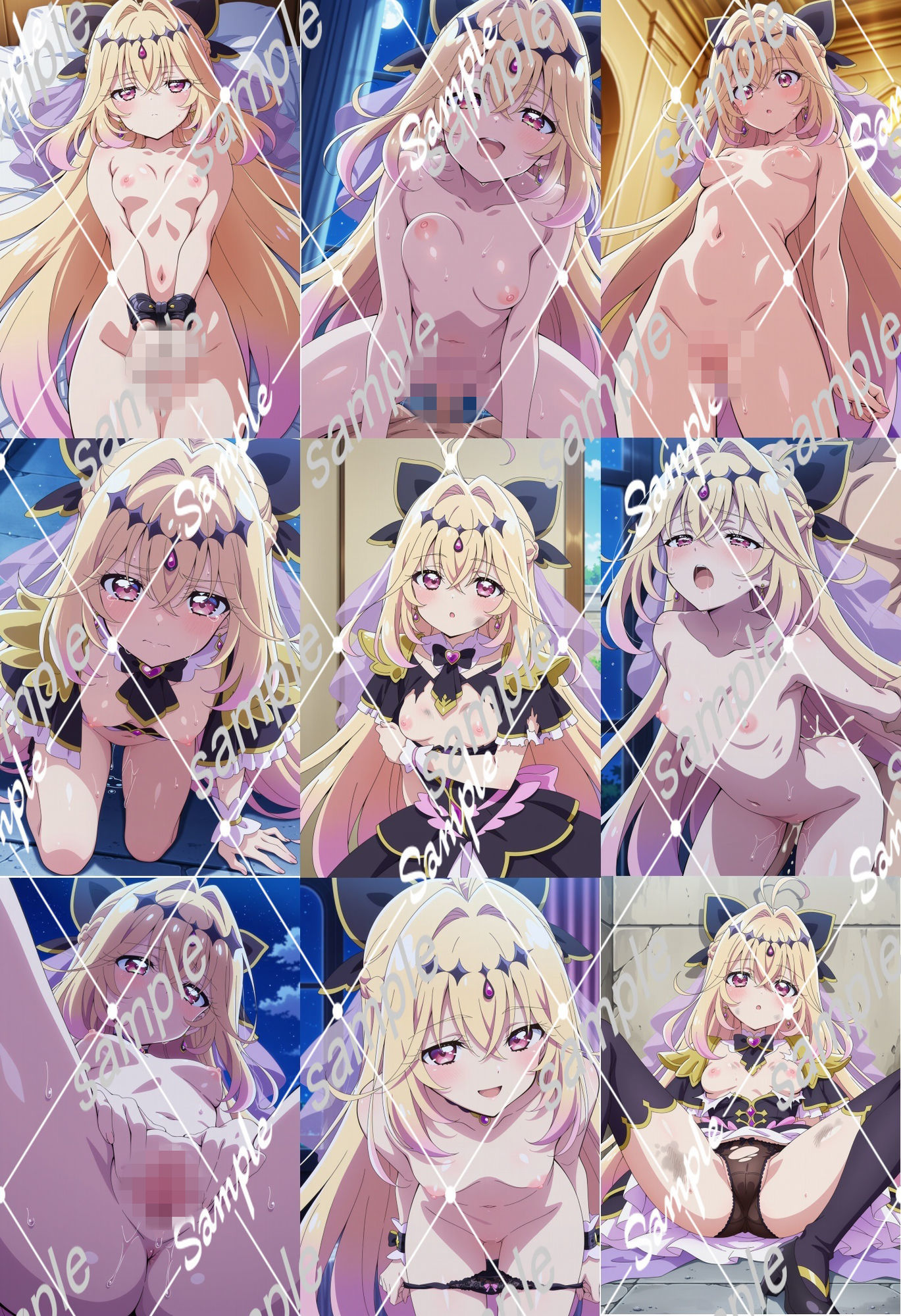 るるか×アルカナシャドウ|Ai anime サンプル画像 2