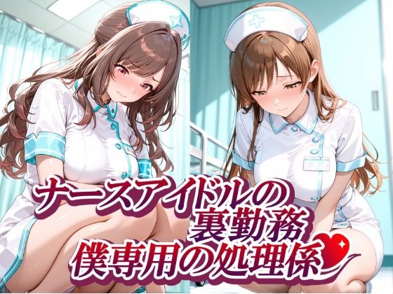 ナースアイドルの裏勤務 僕専用の処理係｜紫陽花