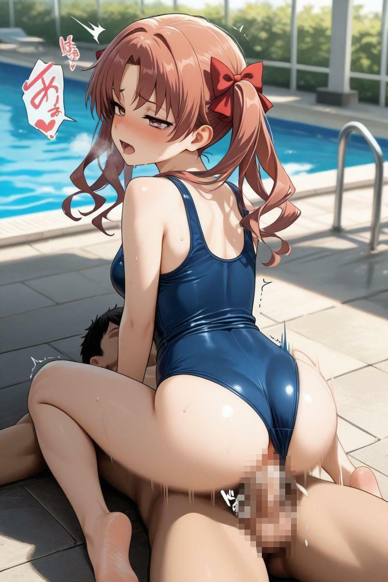 御◯美琴、白◯黒子がスクール水着でセックスする【CG202枚】｜メスのフェチ牧場 サンプル画像 8