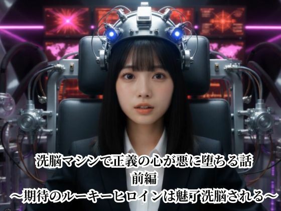 洗脳マシンで正義の心が悪に堕ちる話  前編  〜期待のルーキーヒロインは魅了洗脳される〜｜悪堕ち研究員