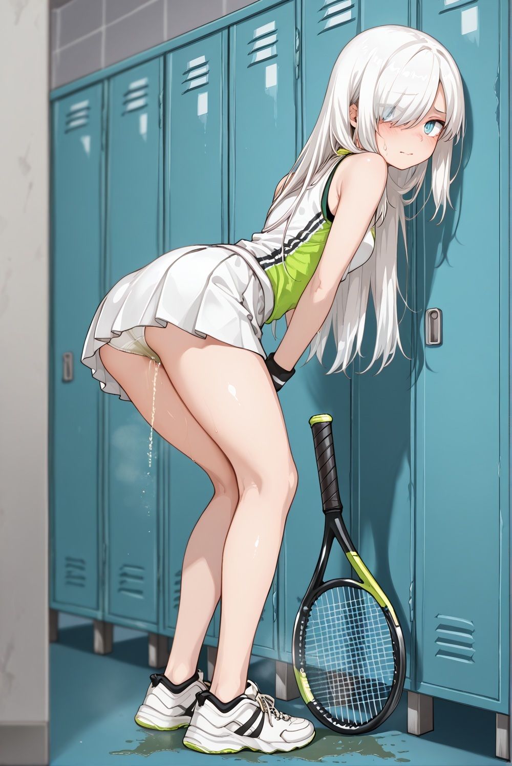 濡れゆくテニスコート｜CRIS STAGE サンプル画像 2