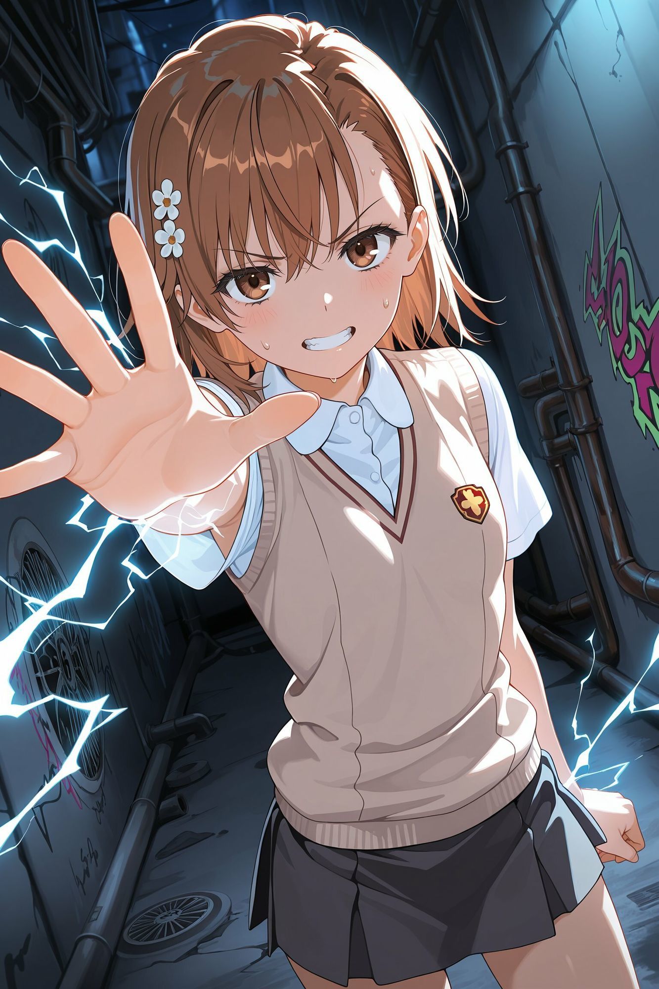 自分を強いと錯覚してしまった少女たちの情けない最後【美琴＆操祈】｜どぼぼん工房 サンプル画像 1