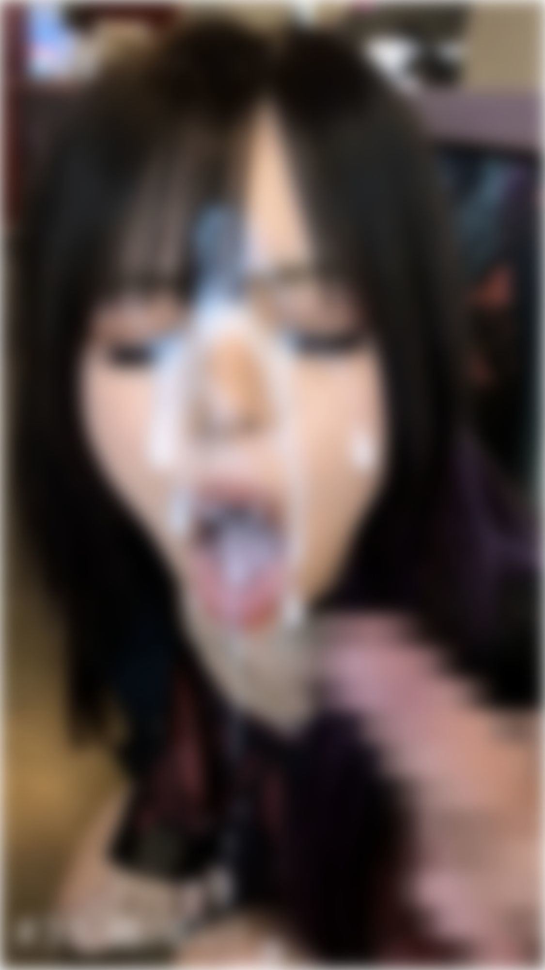 地雷系○○女子50人、大量顔射動画シーン集めました。【4K縦動画】 Facial Compilation｜AI顔射同好会 サンプル画像 4