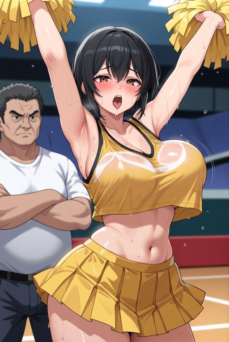 女の子図鑑:がんばる運動部女子｜AIあだると サンプル画像 2