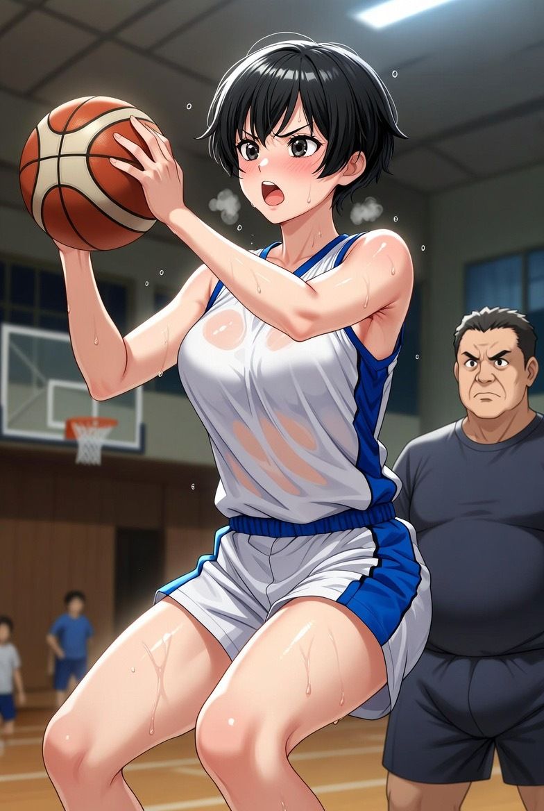 女の子図鑑:がんばる運動部女子｜AIあだると サンプル画像 4