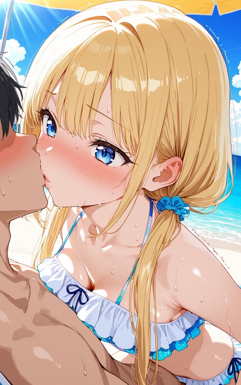 水着のあの子達に中出ししてみた｜ぷに艶ラボ サンプル画像 4