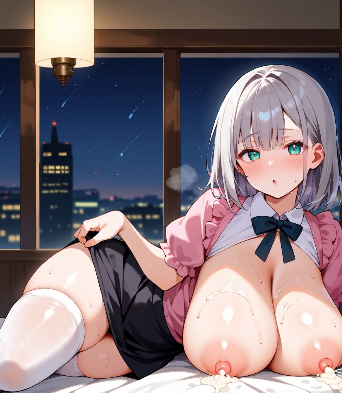 地雷系女子×母乳カフェ!?No.11|ねこねこパンチ2号店 サンプル画像 4