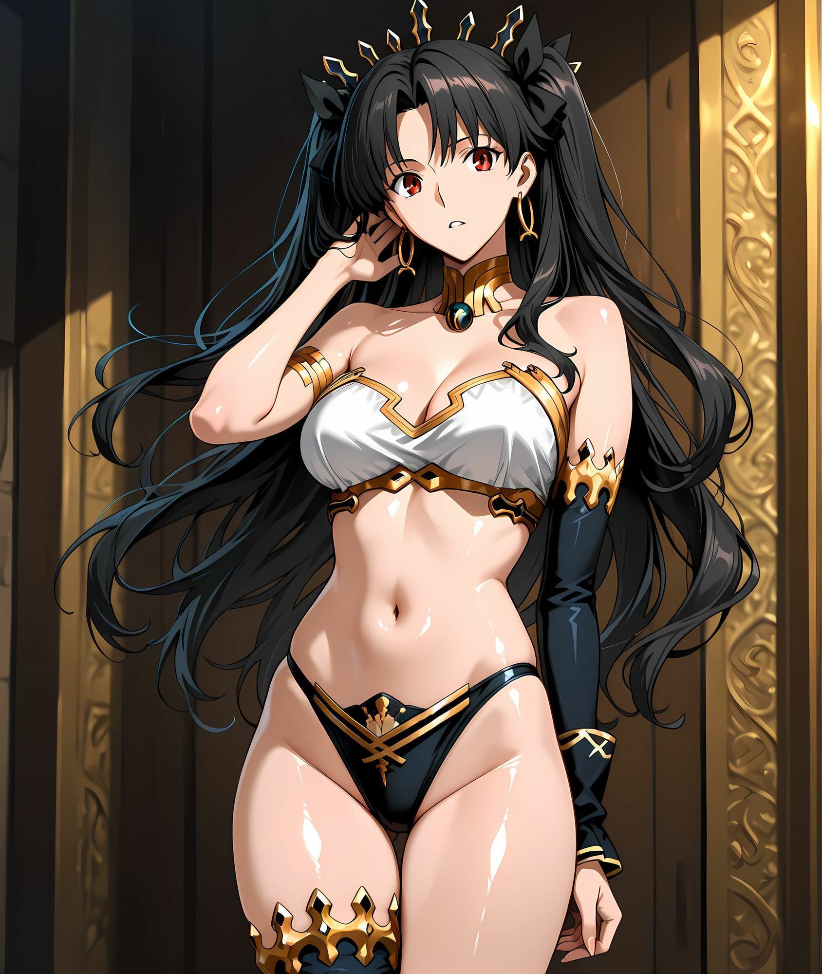 イシュタル洗脳丸呑み悪堕ち〜淫魔化搾精〜｜ochiruevil サンプル画像 2