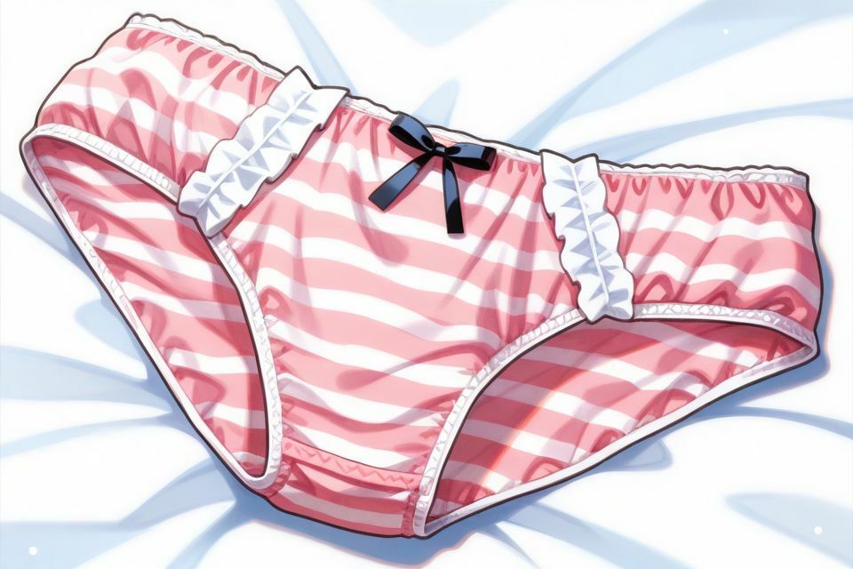 パンコレ_女子寮でパンツを漁ってみた|AI幻想庭園 サンプル画像 6