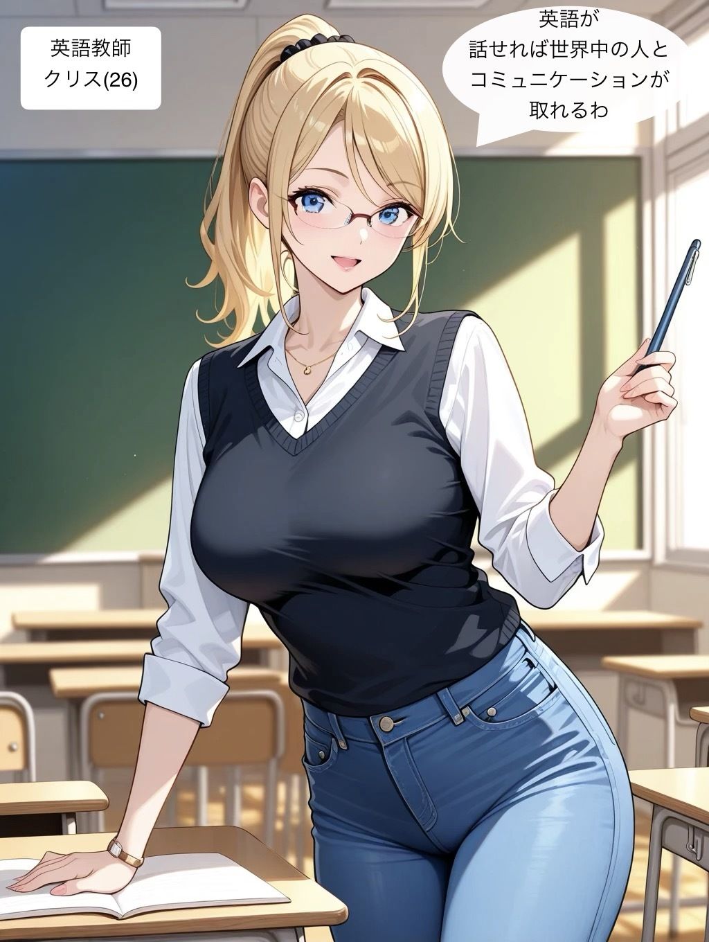 放課後先生と居残り｜Clematis サンプル画像 4