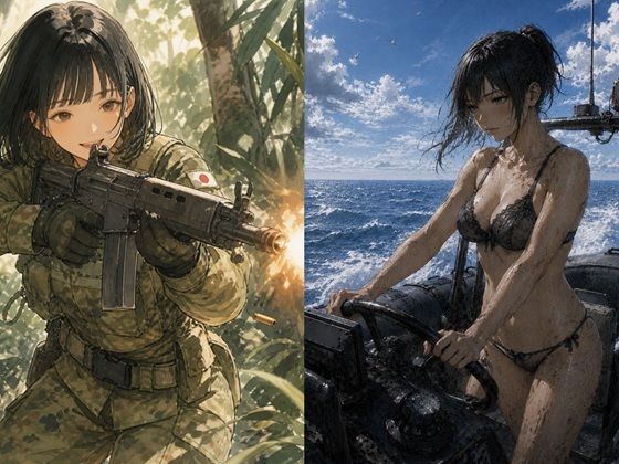 ［女性自衛官戦う」から｜ひぐらしなく