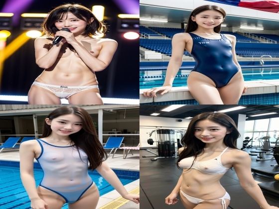 【動画】ニップレスを忘れたアイドル＆競泳水着＆ビキニ 全6作品コンプリートBOX（1時間12分総集編）｜SakuraBooks