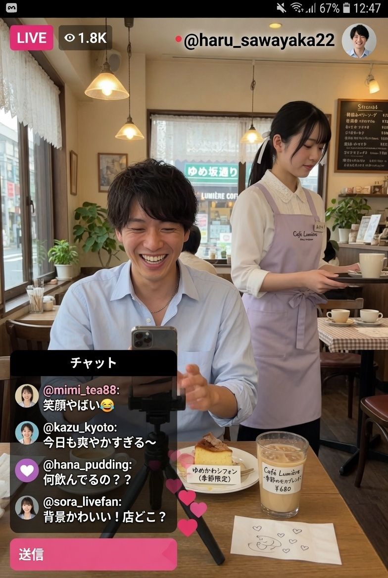 ライブ配信の女神たち｜とっくん サンプル画像 2