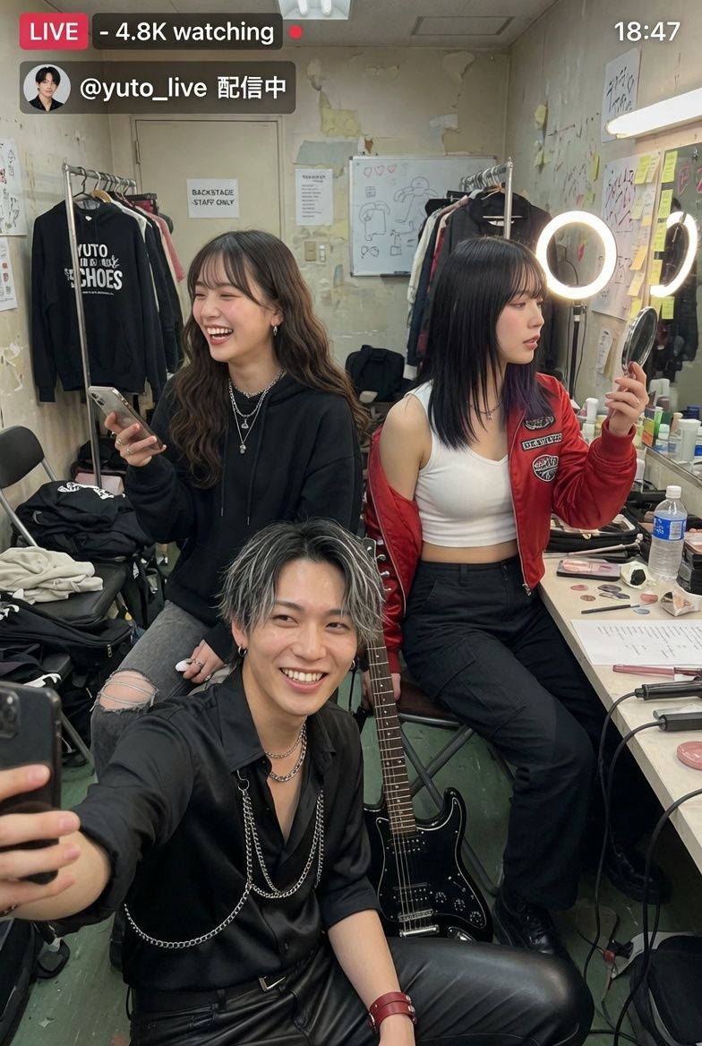 ライブ配信の女神たち｜とっくん サンプル画像 5