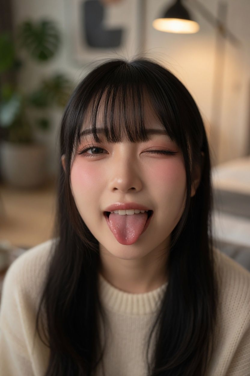 【舌フェチ特化】巨女の濃厚ベロキス〜小さなあなたを舐め尽くす〜｜変態おんなラボ サンプル画像 4