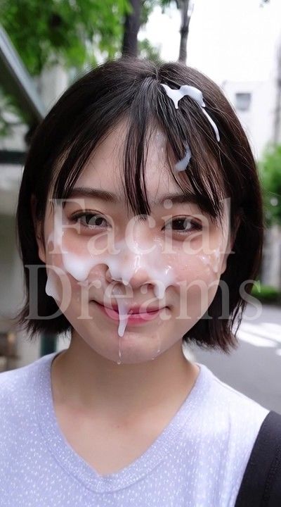 屋外顔射美女150人|FacialDreams サンプル画像 3