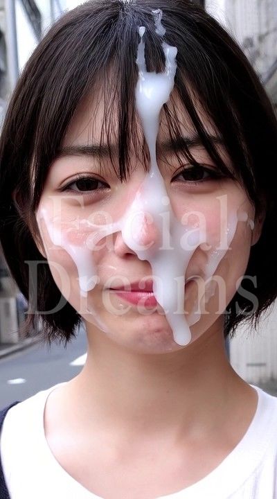 屋外顔射美女150人|FacialDreams サンプル画像 7