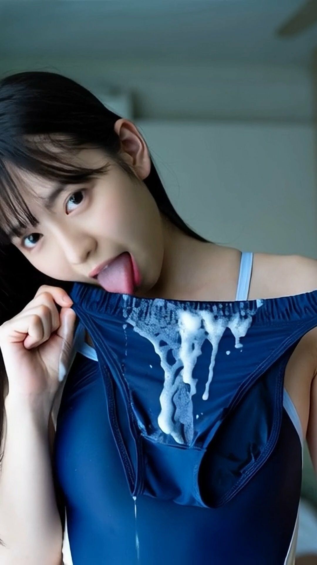 舌フェチ7 AI 水着女子2｜エロクロス サンプル画像 3