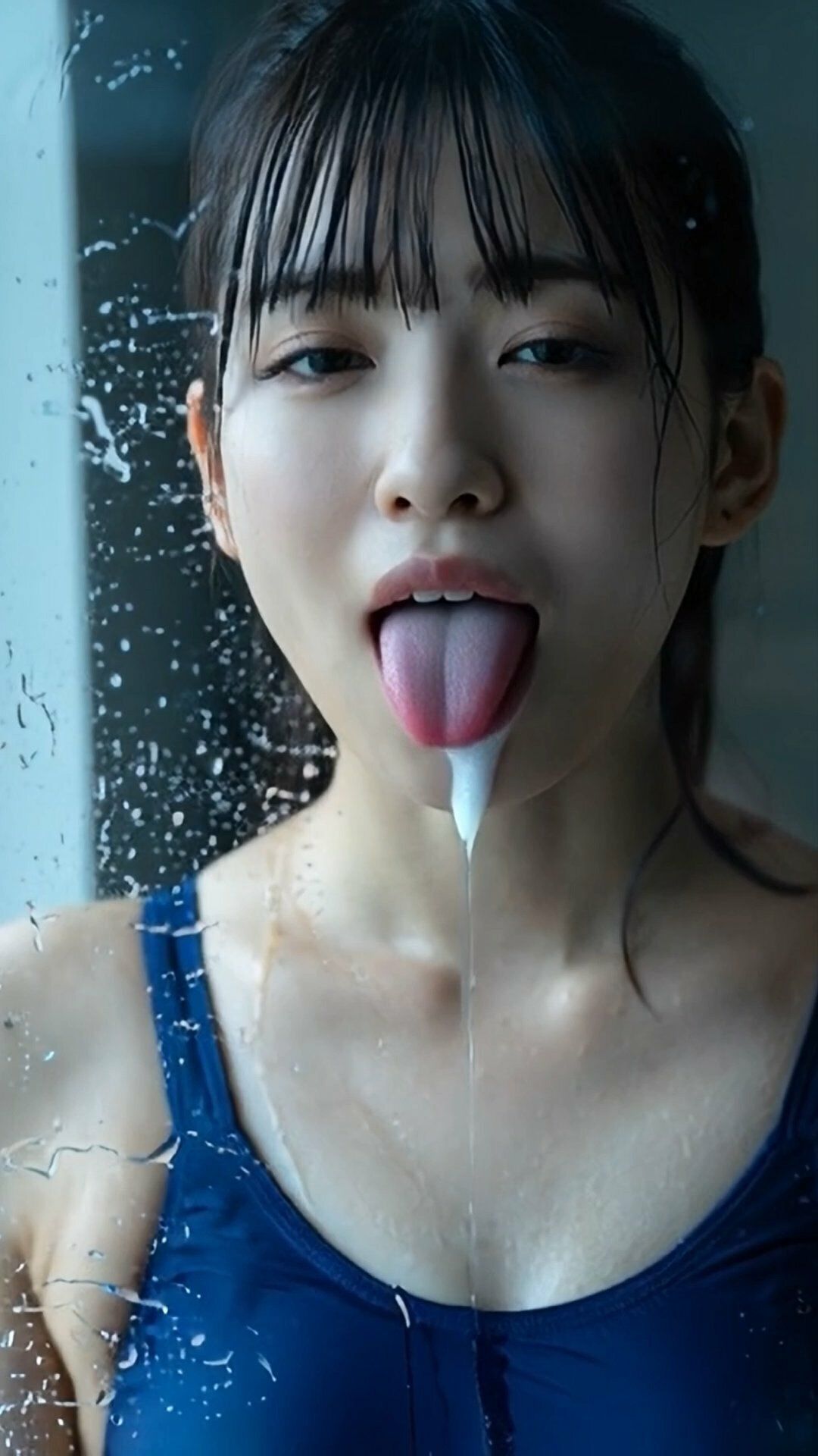 舌フェチ7 AI 水着女子2｜エロクロス サンプル画像 7