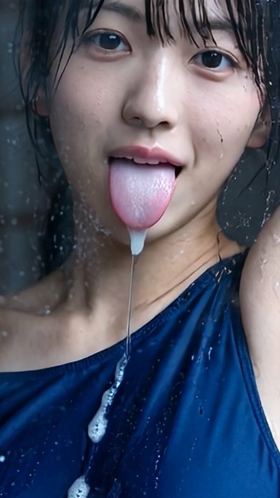 舌フェチ7 AI 水着女子2｜エロクロス サンプル画像 9