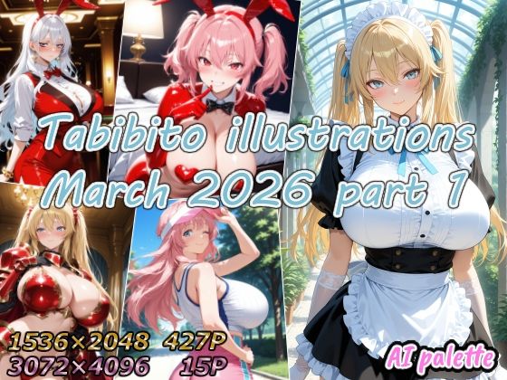 Tabibito illustrations March 2026 part1｜AIPalette