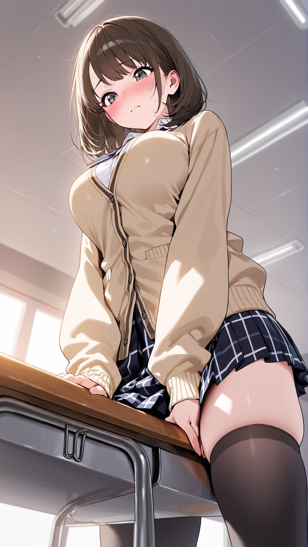 【角オナニー動画】きもちいい角を見つけちゃった女の子たち12本〜パート（7）〜セーラー服とブレザーの女の子たち｜ホワイトクラブ サンプル画像 10