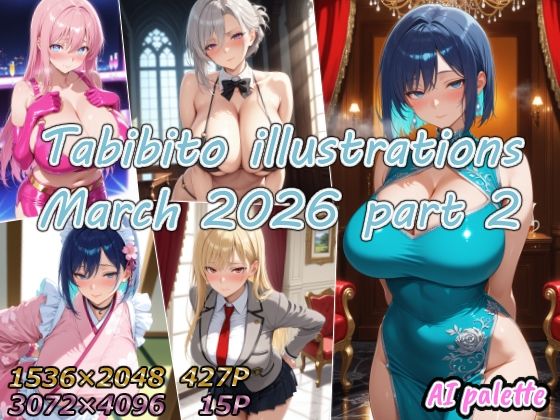 Tabibito illustrations March 2026 part2｜AIPalette