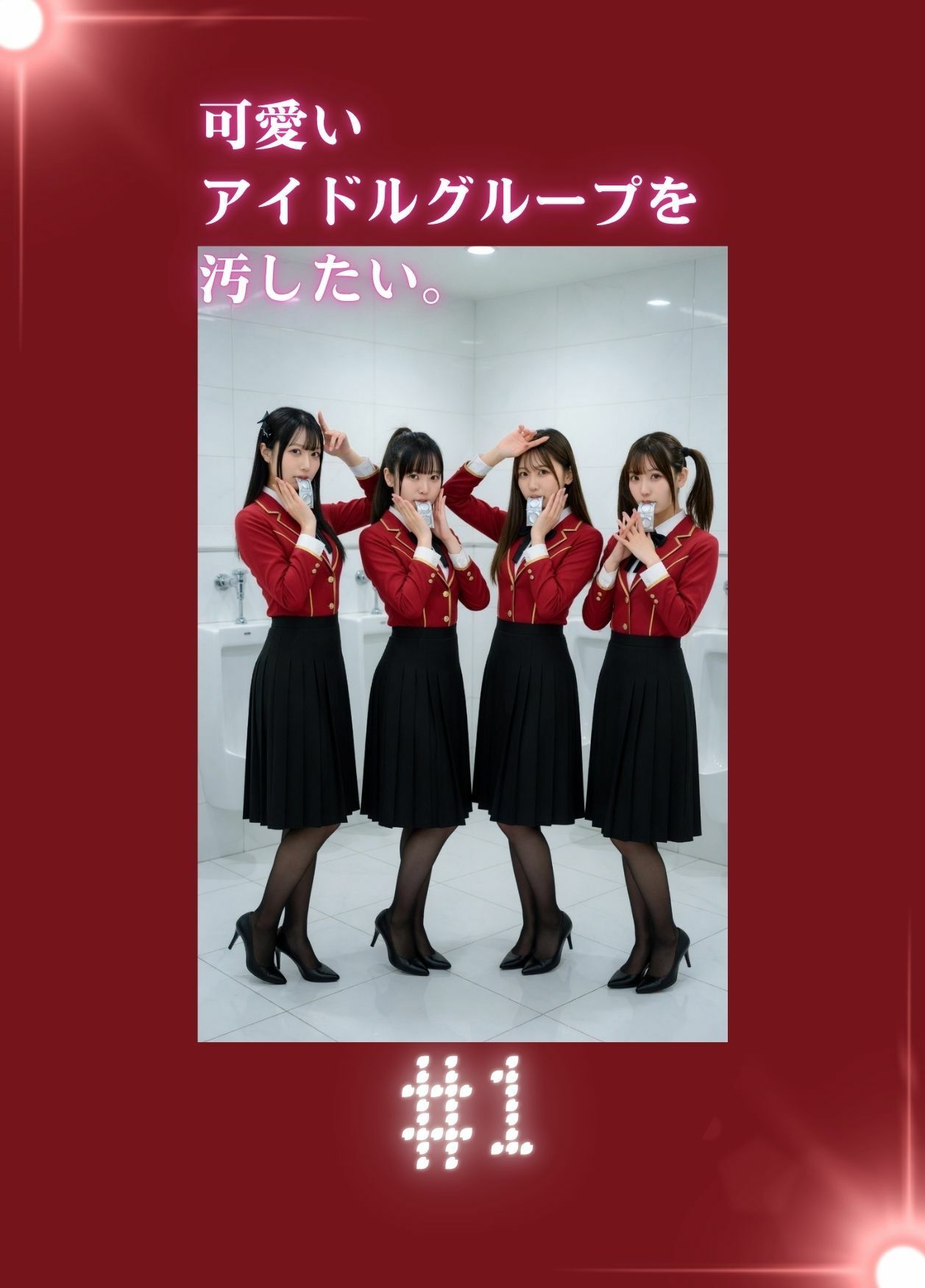 トイレで激射。|くらたAIオフィス サンプル画像 4