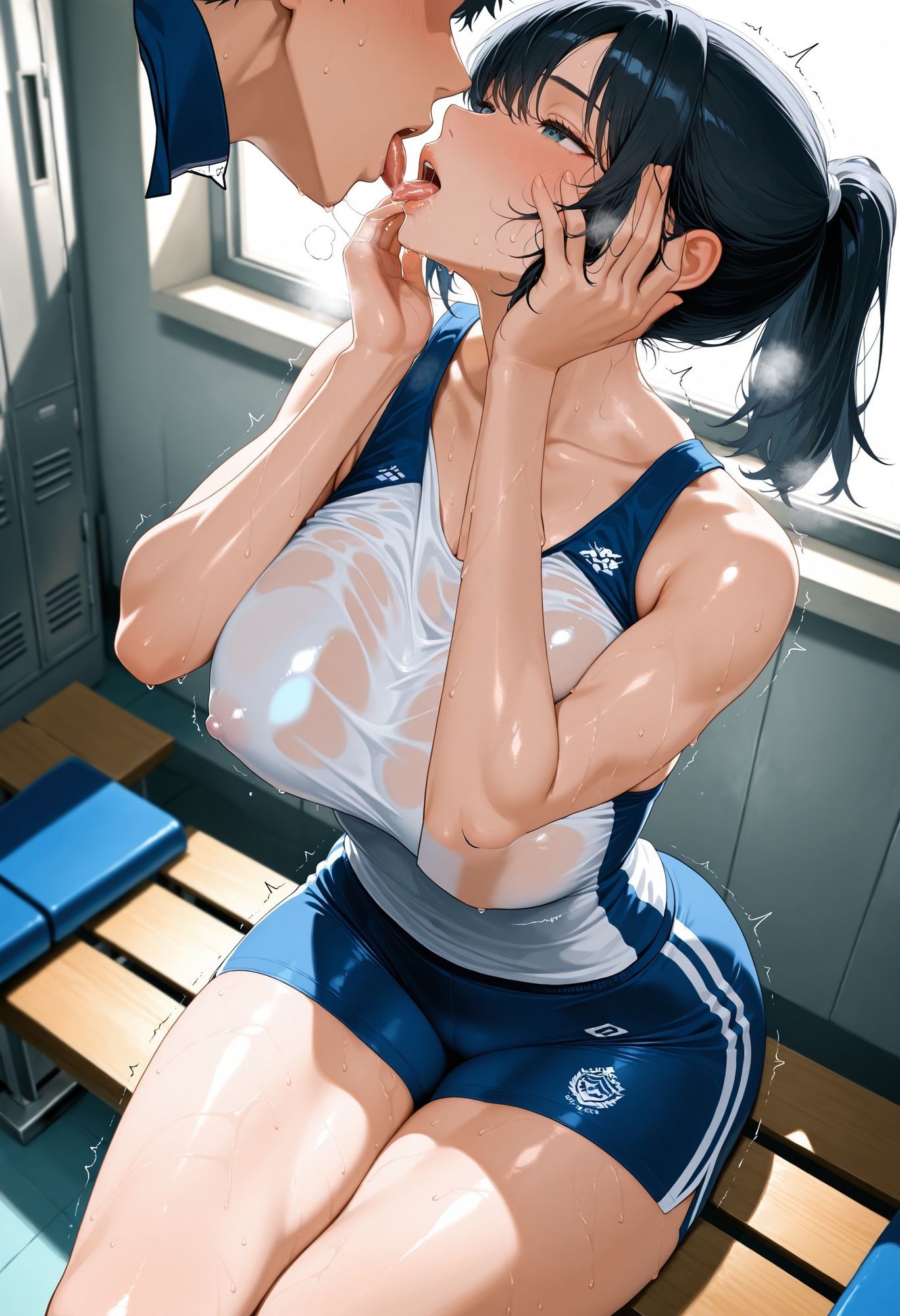 【女子校生】陸上部の部室でやりまくり|ストロベリーチョコ サンプル画像 2