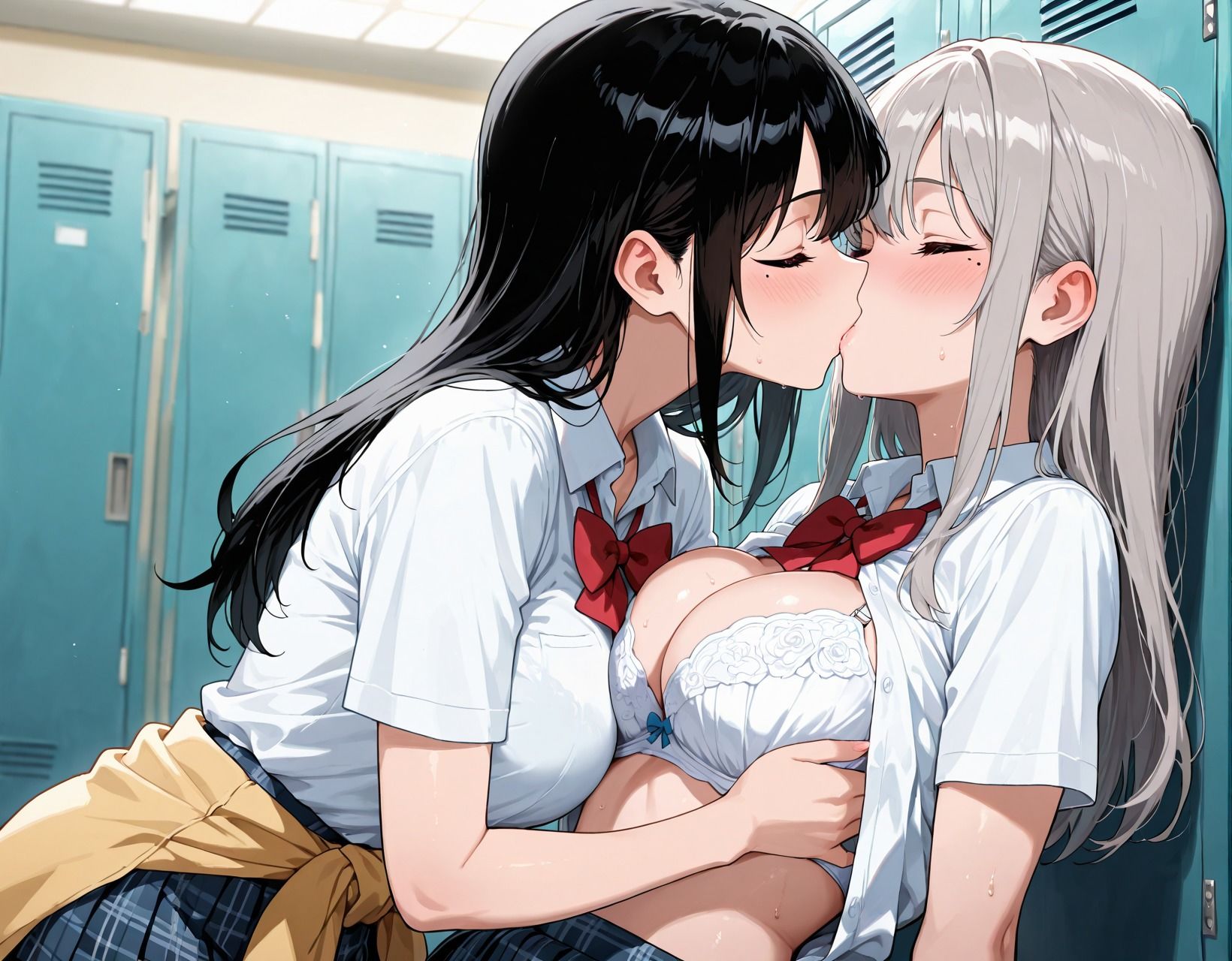 優等生初のレズ調教｜ぷるぷるプリン サンプル画像 4