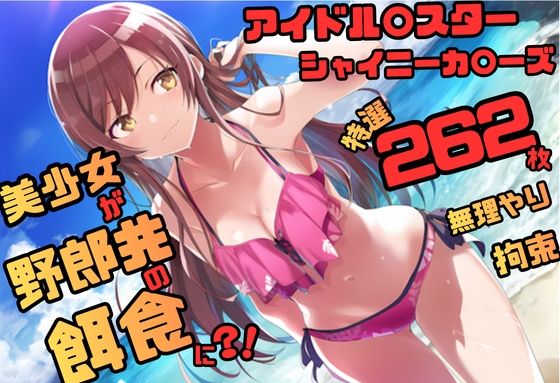 アイドル〇スター シャ〇ニーカラーズ シリーズ 無理やり乱交2 262枚 4K高画質｜藤原リンゴ店 / FANZA