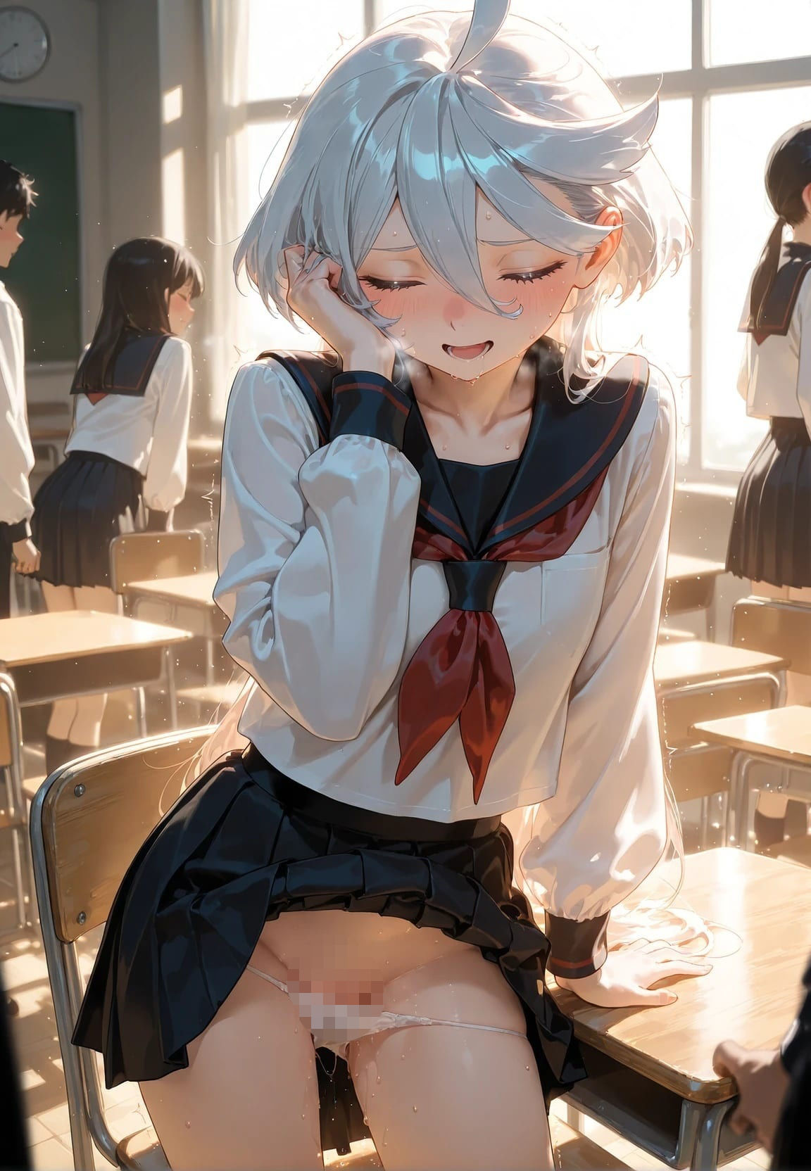 みんなの前で晒し者 (はーと) 野外露出全部盛り 機〇戦士ガンダム 水星の魔女 1|あまあまの星 サンプル画像 3