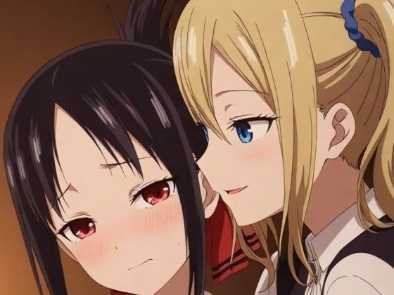四宮かぐやと早坂愛の百合プレイ｜のれん。