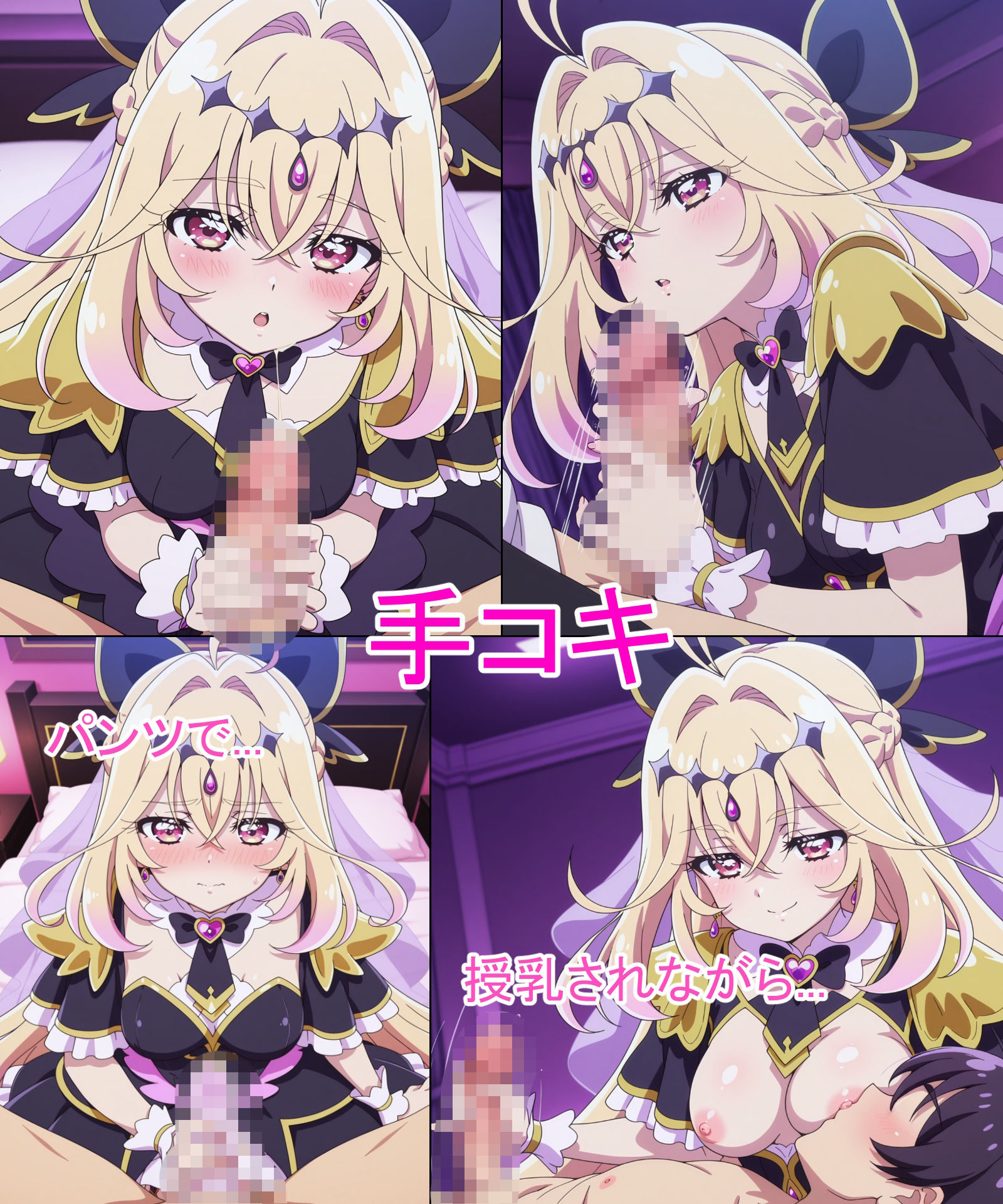 【キュアア◯カナ・シャドウ】あの子とパンツえっち【名◯偵プ◯キュア!】|Morinopa サンプル画像 2