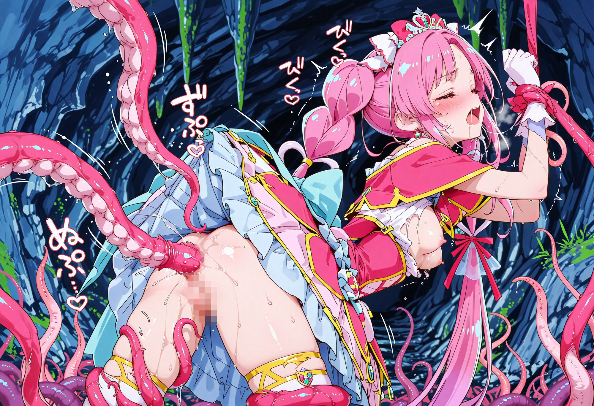 触手姦 キュアミス〇ィック編|とど屋 サンプル画像 3