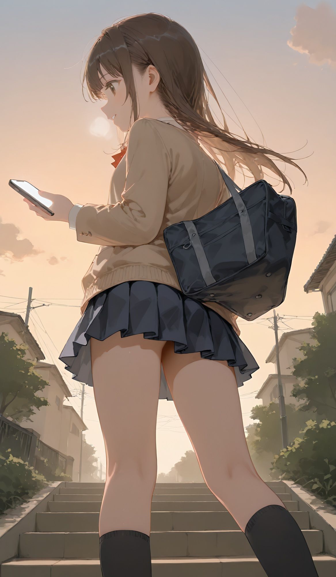 ひかがみ 登校編｜えすなむら サンプル画像 2