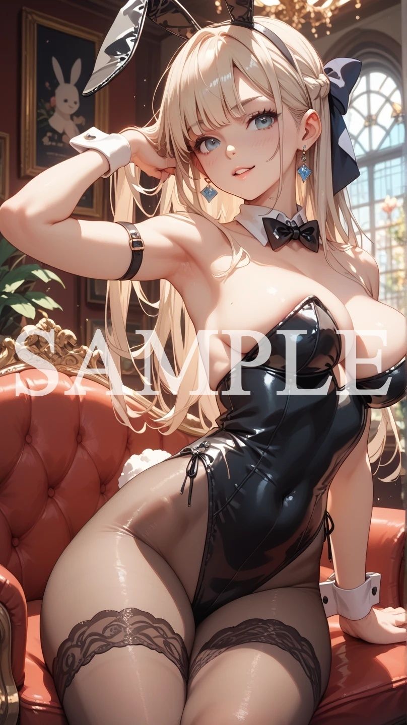 【豪華500枚】Luxury Bunny Collection｜Elegant AI Girls サンプル画像 2