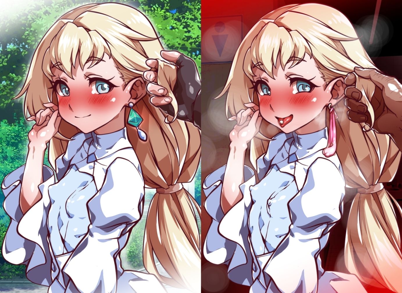 公衆便所でビルダーズ2｜一歩前へ サンプル画像 2