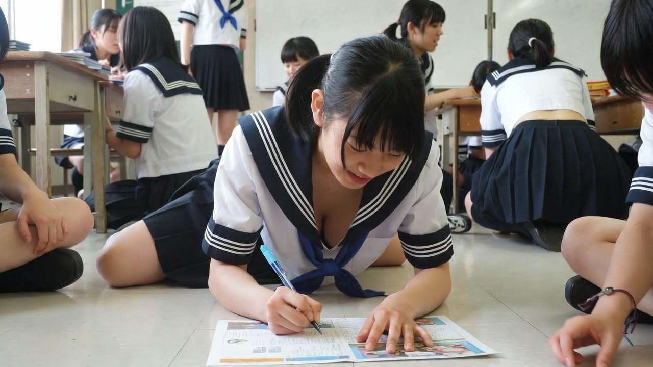 学生生活に潜む最強チラリズム集【実写系】|ミクの妄想世界 サンプル画像 3