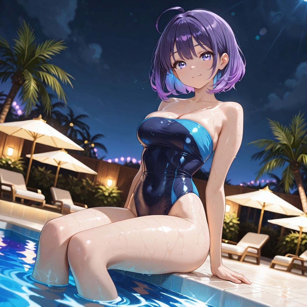 青原紫子〜可愛すぎる彼女の休日〜|ミリセラサークル サンプル画像 8