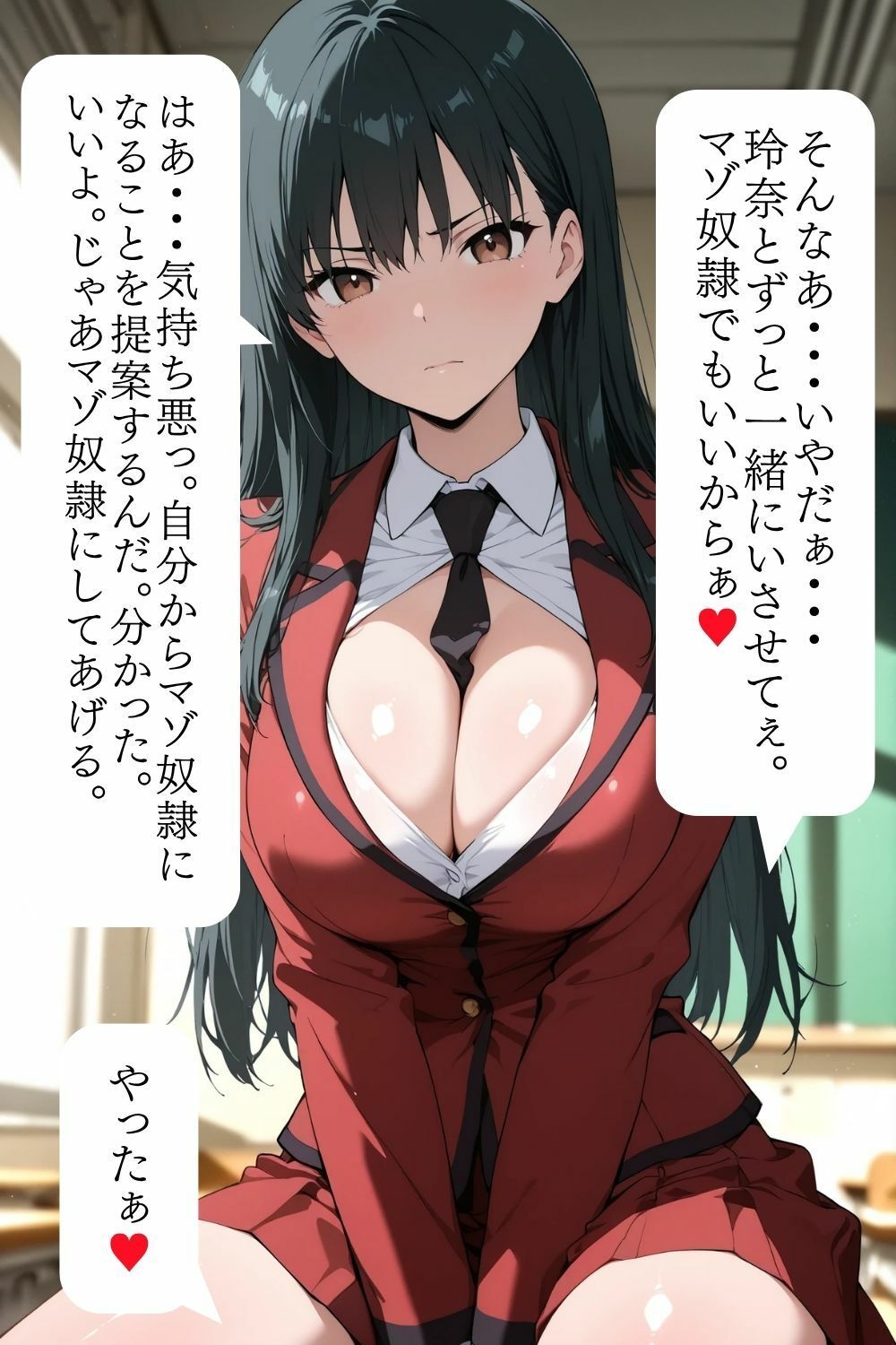 マゾ奴●化社会|そこらへんのマゾ サンプル画像 4