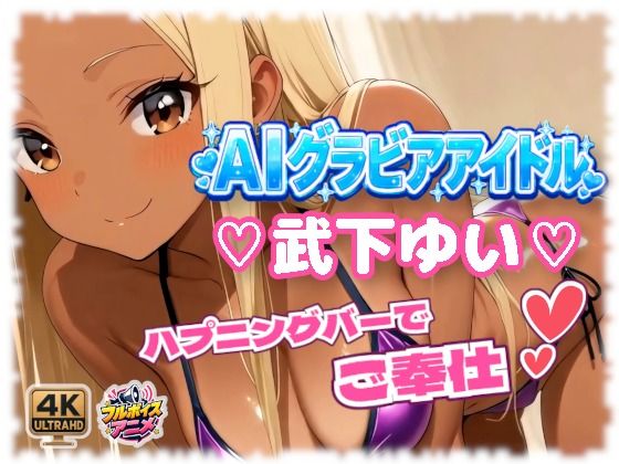 AIグラビアアイドル「武下ゆい」が「ハプニングバー」でご奉仕デビュー！！｜1億年LOVE