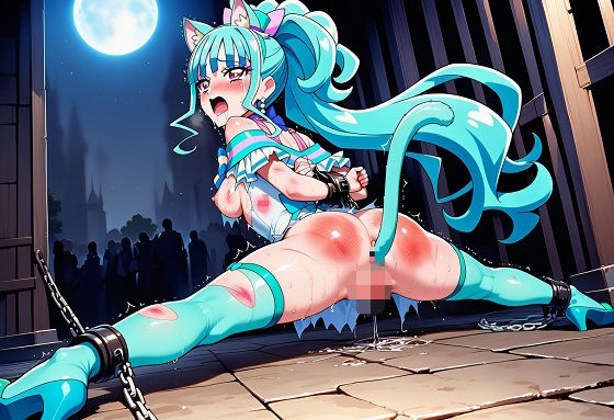 キュ〇リ〇アン（猫〇敷〇ゆ）・ニ〇ミー（猫〇敷〇キ） 緊縛・拘束CG集｜Demonscode